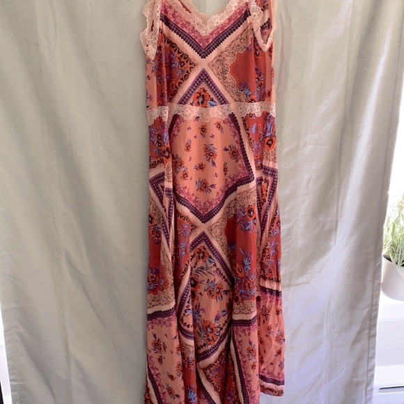 Free People Stevie Printed Maxi Slip By Intimately - Picture 11 of 11